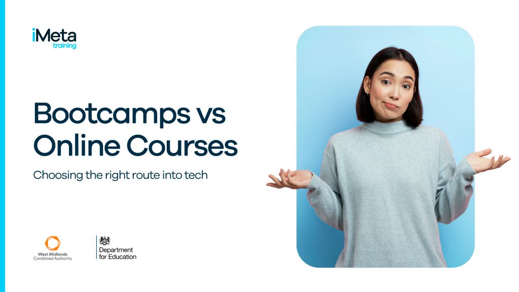 Bootcamps vs. online courses: choosing the right route into tech